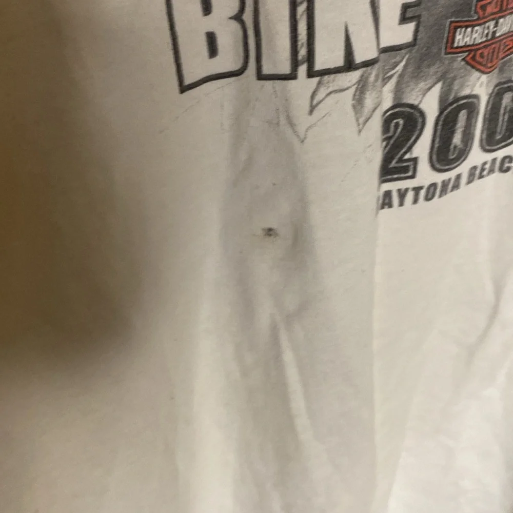 Vintage Y2K distressed Harley Davidson Daytona Bike Week 2001 long sleeve t